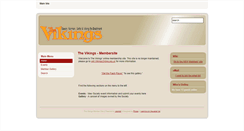 Desktop Screenshot of members.vikingsonline.org.uk